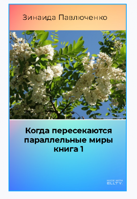 Книга. "Когда пересекаются параллельные миры книга 1" читать онлайн