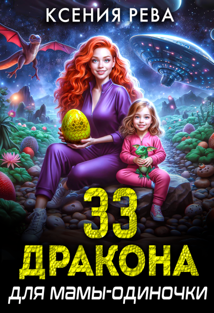 Книга. "33 дракона для мамы-одиночки" читать онлайн