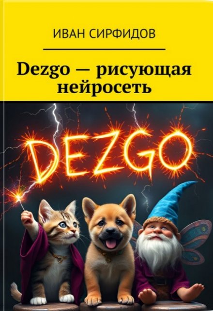 Книга. "Dezgo – рисующая нейросеть" читать онлайн