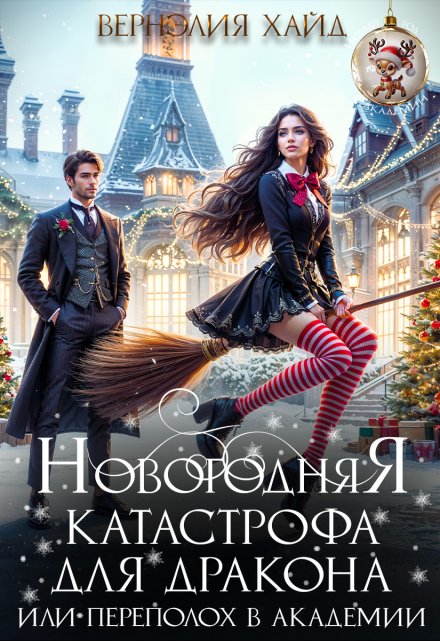 Книга. " Новогодняя катастрофа для дракона или переполох в академии" читать онлайн