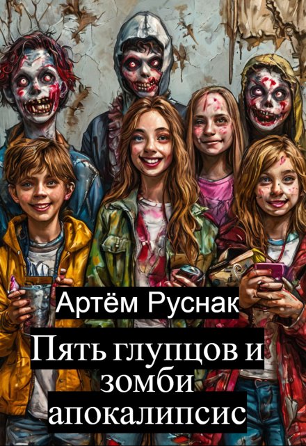 Книга. "Пять глупцов и зомби апокалипсис" читать онлайн