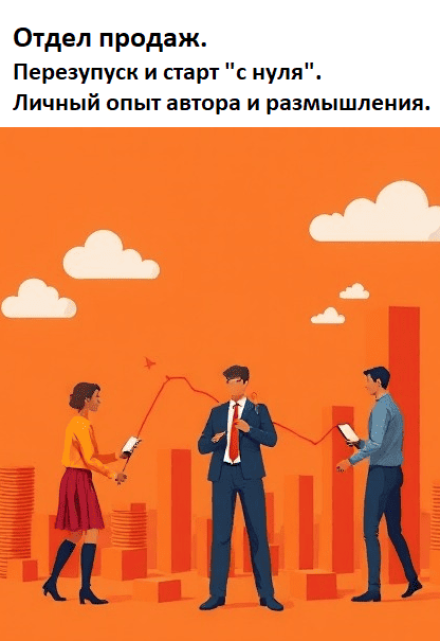 Книга. "Отдел продаж. Перезапуск и старт «с нуля». Личный опыт" читать онлайн