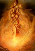 Обложка книги "Сожженная заживо"
