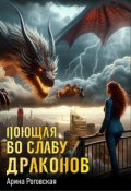 Обложка книги "Поющая во славу драконов"