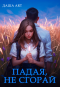 Обложка книги "Падая, не сгорай"