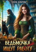 Обложка книги "Ведьмочка и кот ищут работу"