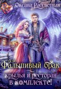 Обложка книги "Фальшивый брак - крылья и ресторан в комплекте!"