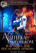 Обложка книги "Адептка с огоньком, или Искра для последнего дракона"