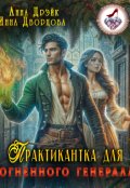 Обложка книги "Практикантка для огненного генерала"